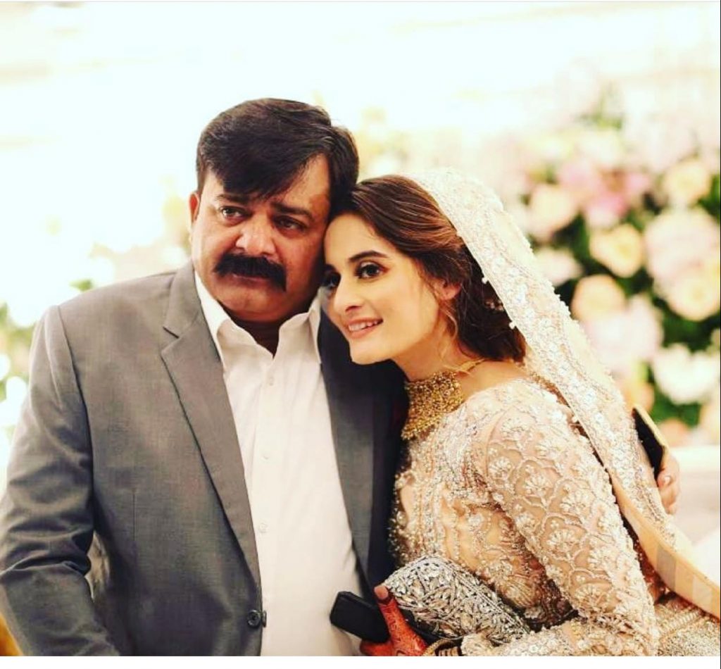 Aiman Khan Shared A heart Wrenching Note On Her Father's Death