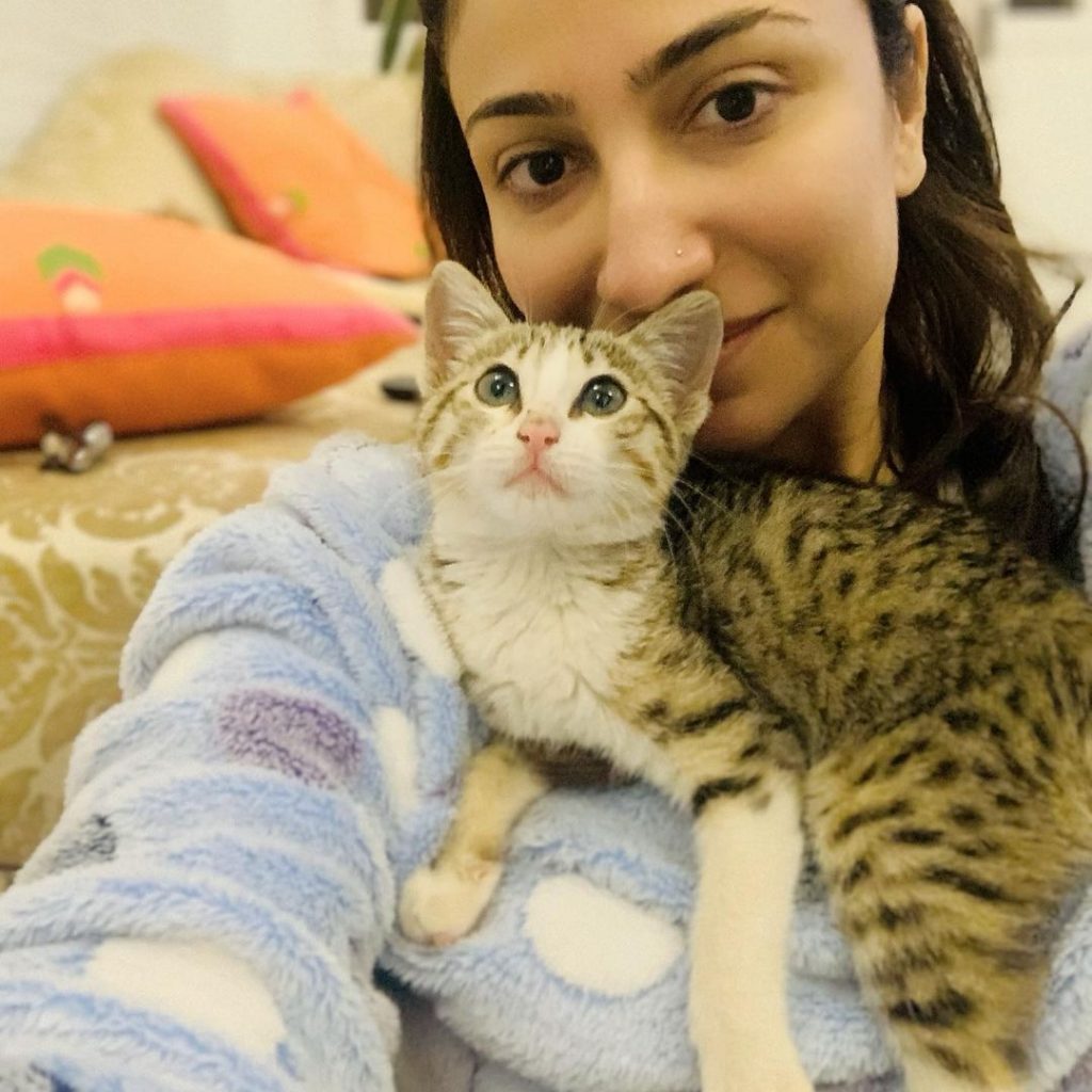 Unseen Pictures of Anoushey Ashraf with Her Favorite Animals