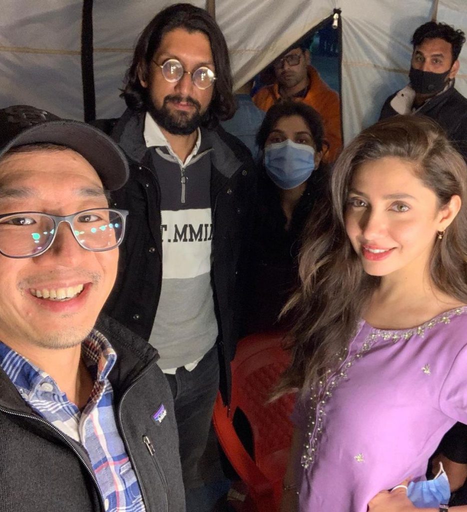 BTS Pictures From The Set Of Neelofar