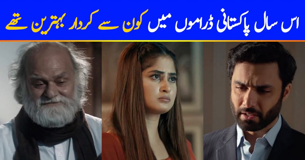 Best On-Screen Characters of Pakistani Dramas 2020