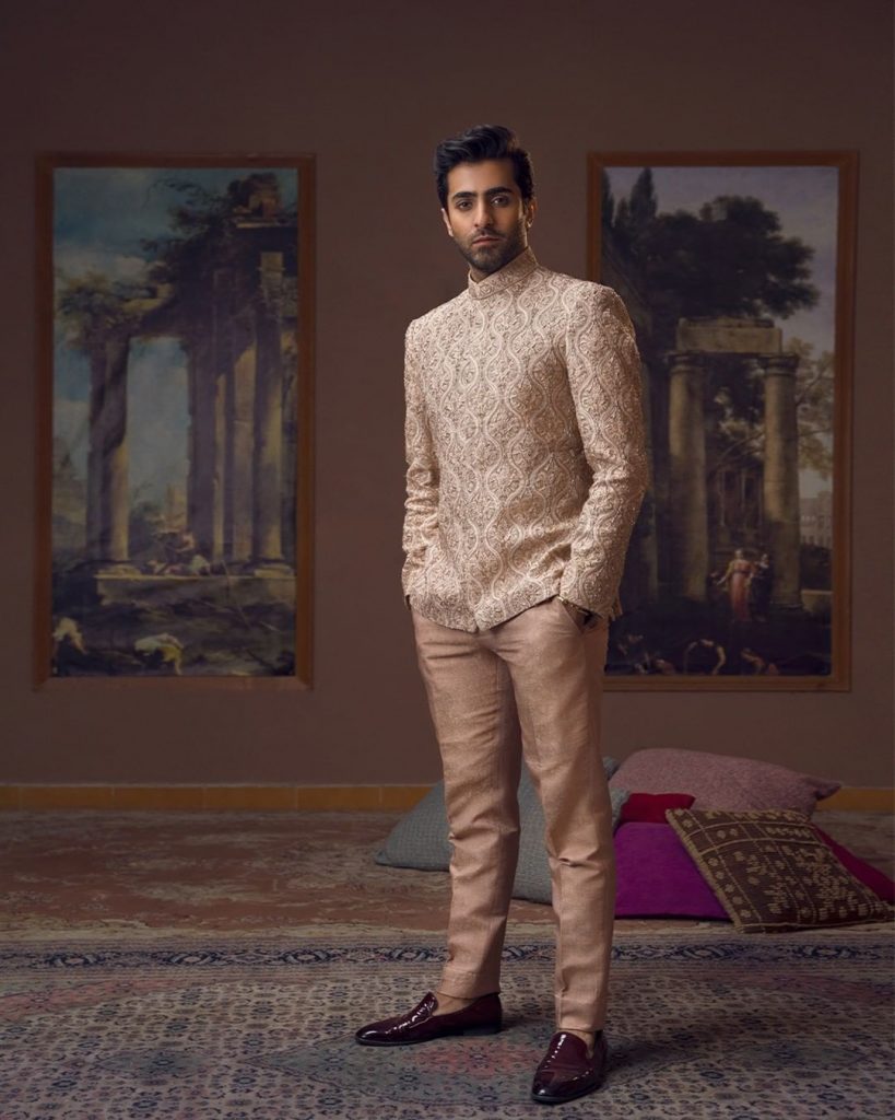 Faiza Saqlain Luxurious Bridal Couture Collection Featuring Maya Ali And Sheheryar Munawar