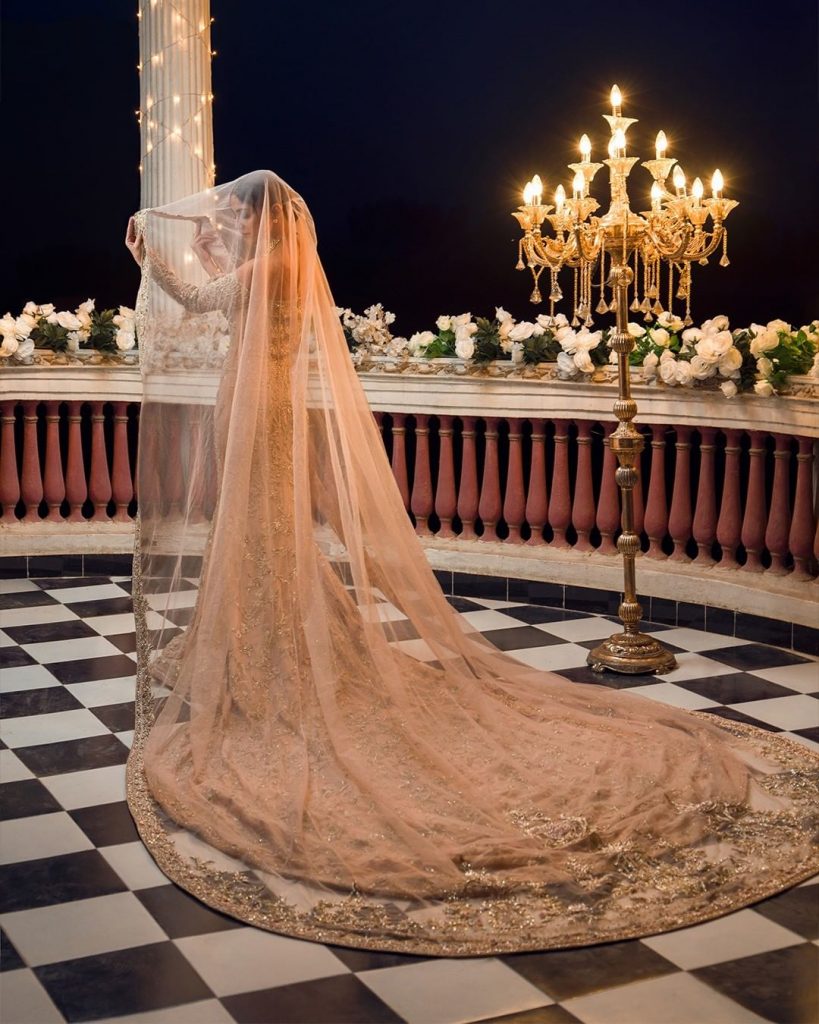 Faiza Saqlain Luxurious Bridal Couture Collection Featuring Maya Ali And Sheheryar Munawar