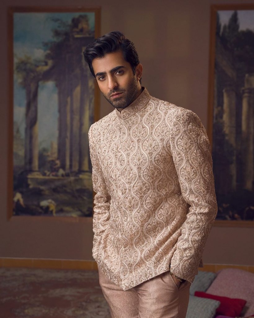 Faiza Saqlain Luxurious Bridal Couture Collection Featuring Maya Ali And Sheheryar Munawar