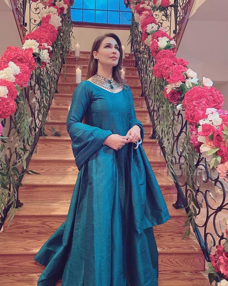 Latest Trendy Eastern Dresses of Reema Khan