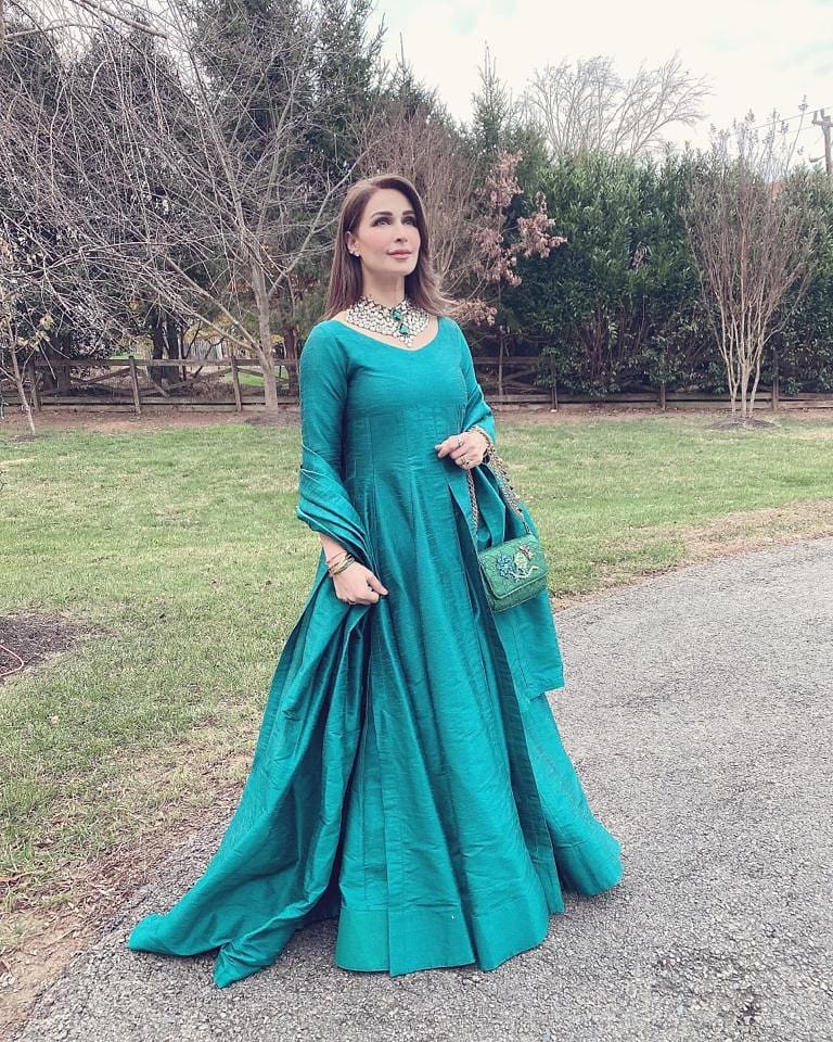 Latest Trendy Eastern Dresses of Reema Khan