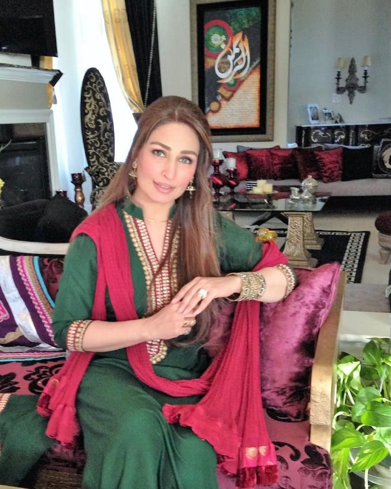 Latest Trendy Eastern Dresses of Reema Khan