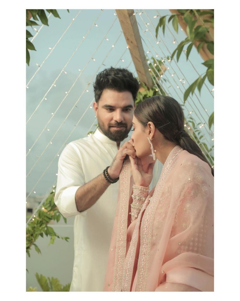 Iqra Aziz Pens A Heartfelt Note To Her Husband On Their First Wedding Anniversary