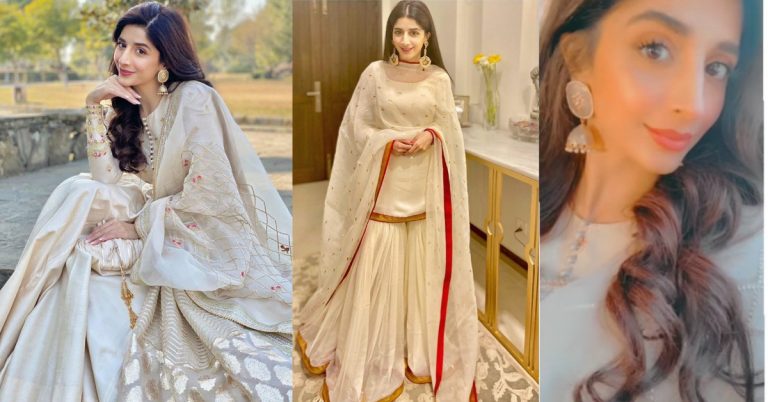 Mawra Hocane Looks Exquisite in these Ivory  Ensembles