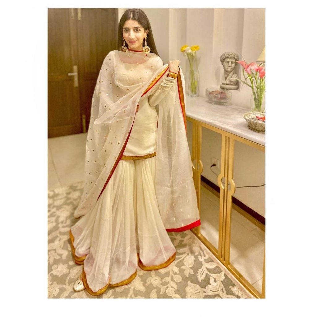 Mawra Hocane Looks Exquisite in these Ivory Ensembles