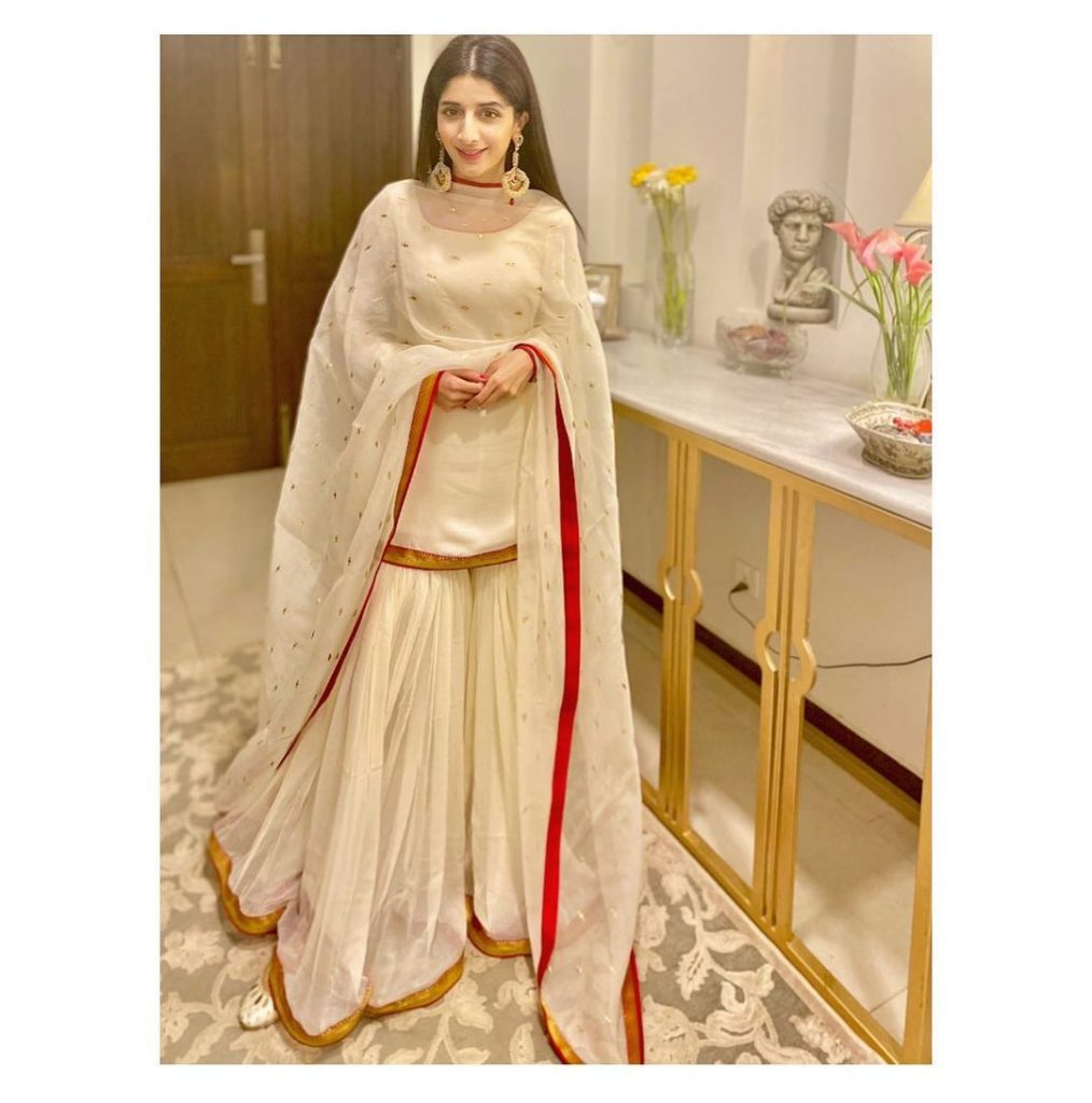 Mawra Hocane Looks Exquisite in these Ivory Ensembles