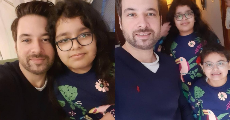 Mikaal Zulfiqar Spent Christmas Holiday With Daughters