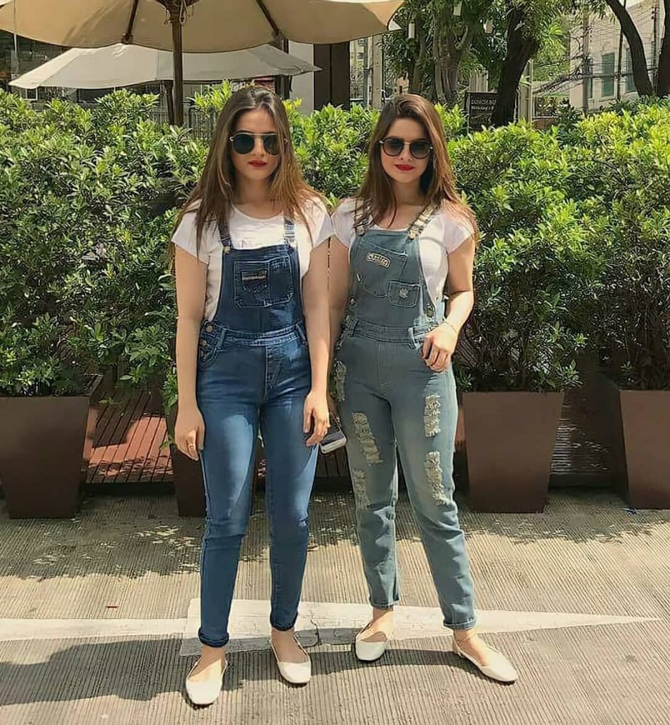 30 Photos of Minal and Aiman Wearing Matching Clothes Together
