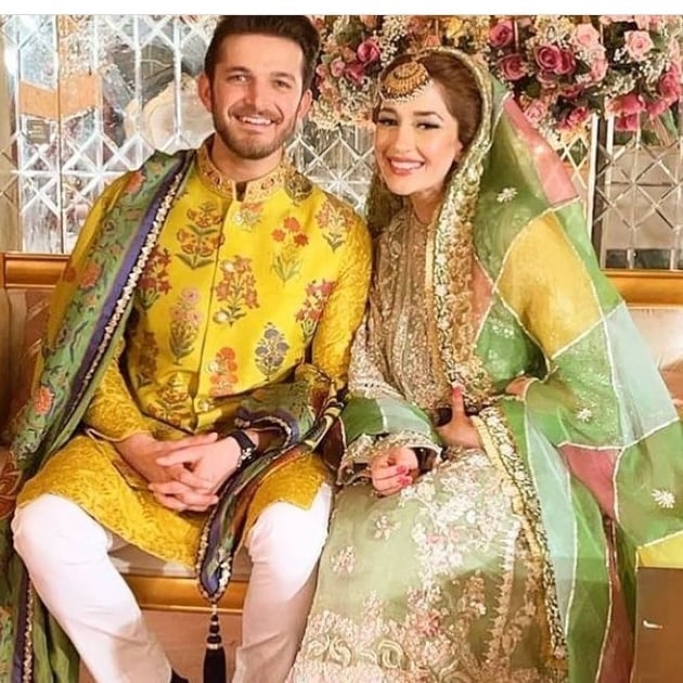 Exclusive Pictures From Mehndi Event Of Naimal Khawar's Sister