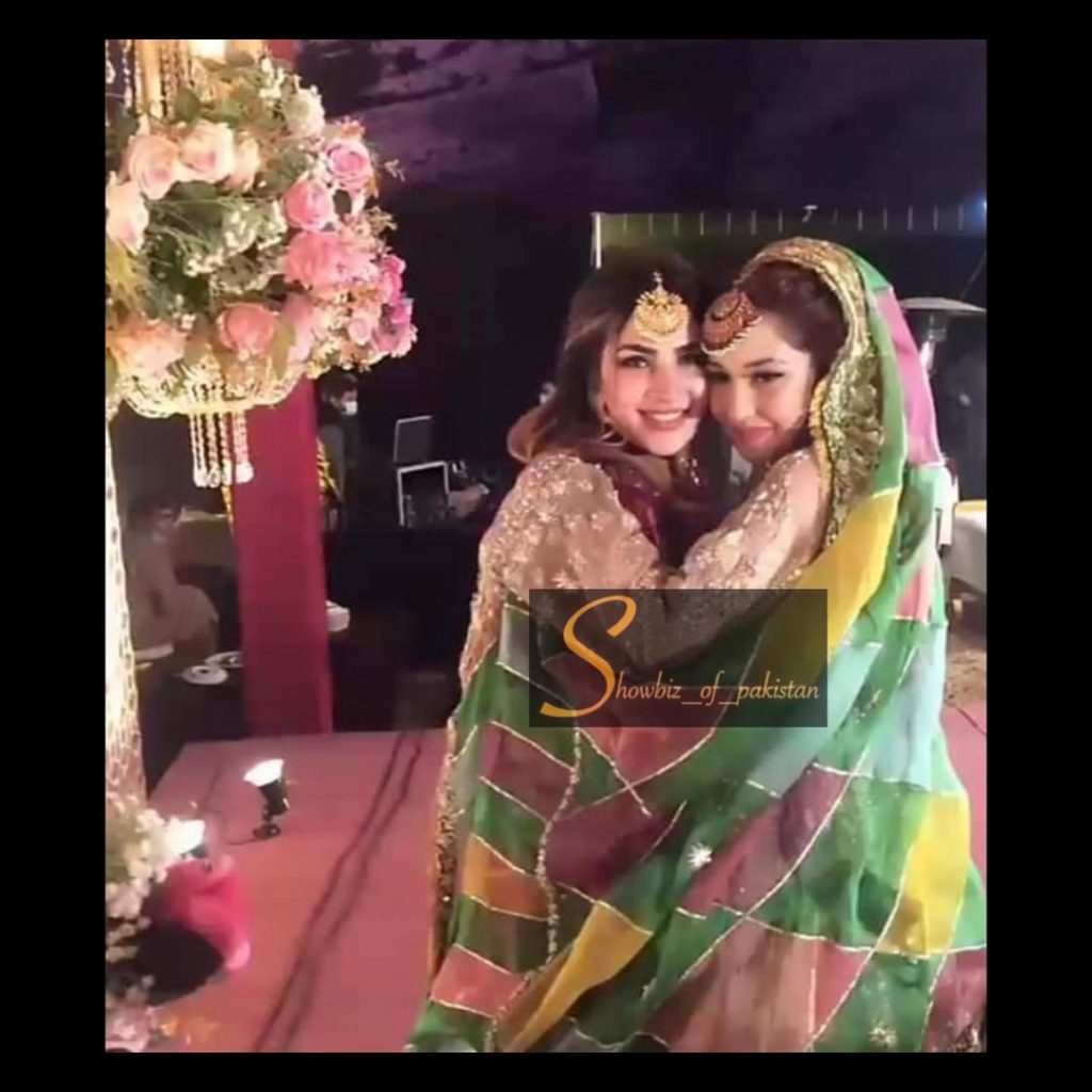 Exclusive Pictures From Mehndi Event Of Naimal Khawar's Sister