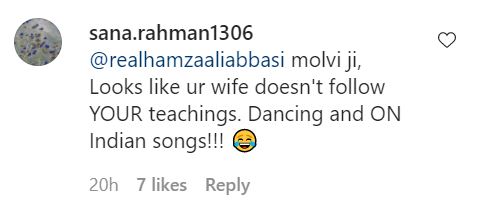 Public Reaction On Naimal Khawar's Latest Dance Video