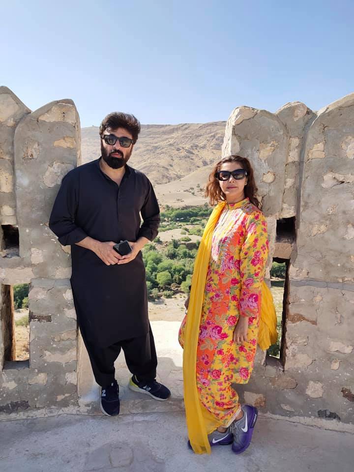 Nida Yasir and Yasir Nawaz Visited Ranikot Fort, Sindh