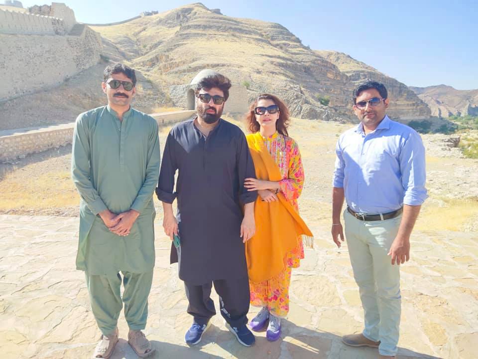 Nida Yasir and Yasir Nawaz Visited Ranikot Fort, Sindh