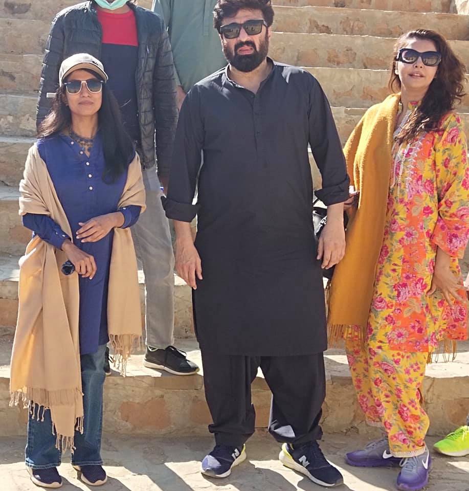 Nida Yasir and Yasir Nawaz Visited Ranikot Fort, Sindh