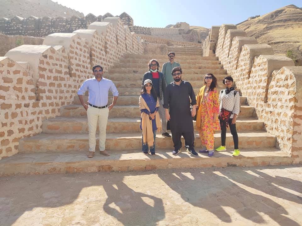 Nida Yasir and Yasir Nawaz Visited Ranikot Fort, Sindh