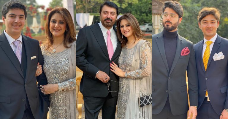 Actor Noman Ijaz Family Pictures from Relative Wedding