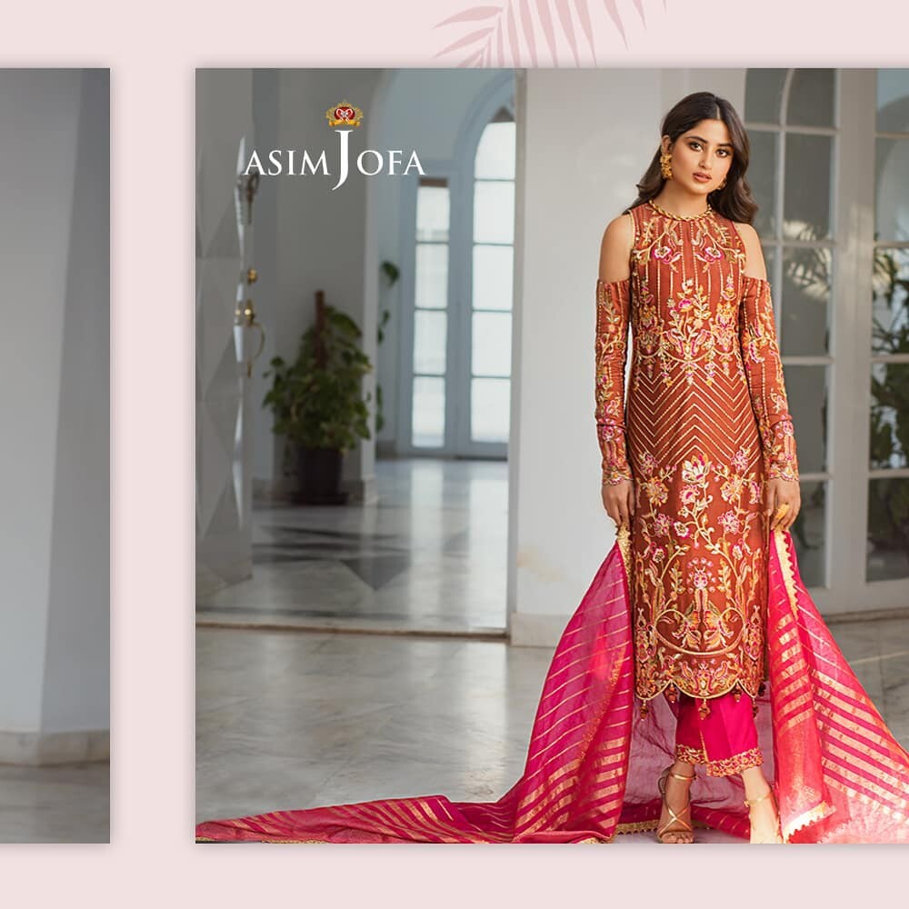 Latest Upcoming Collection Of Asim Jofa Featuring Sajal Ali