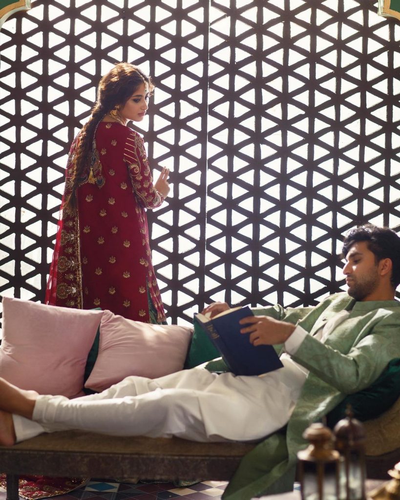 Latest Shoot Of The Adorable Couple Sajal Ali And Ahad Raza Mir