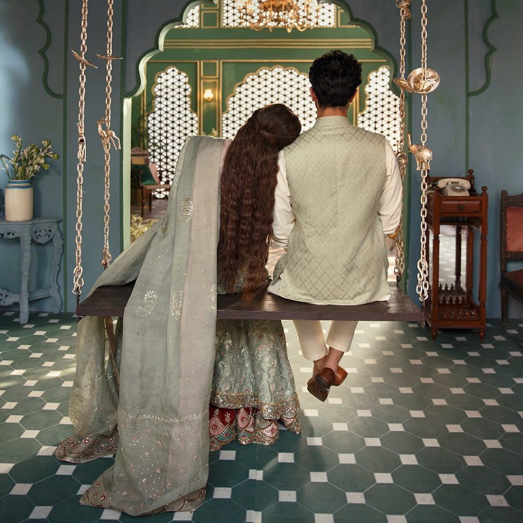 Latest Shoot Of The Adorable Couple Sajal Ali And Ahad Raza Mir
