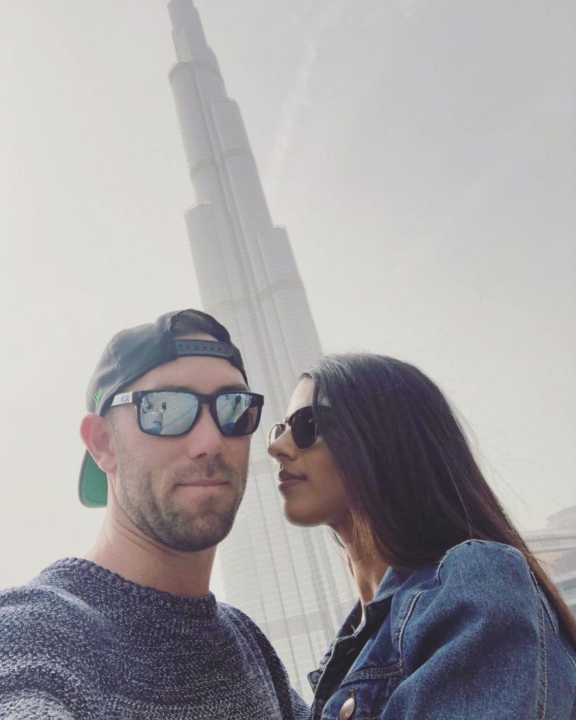 Glenn Maxwell Wife | 10 Beautiful Pictures