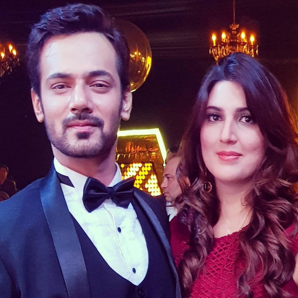 Latest Pictures of Zahid Ahmed With His Wife