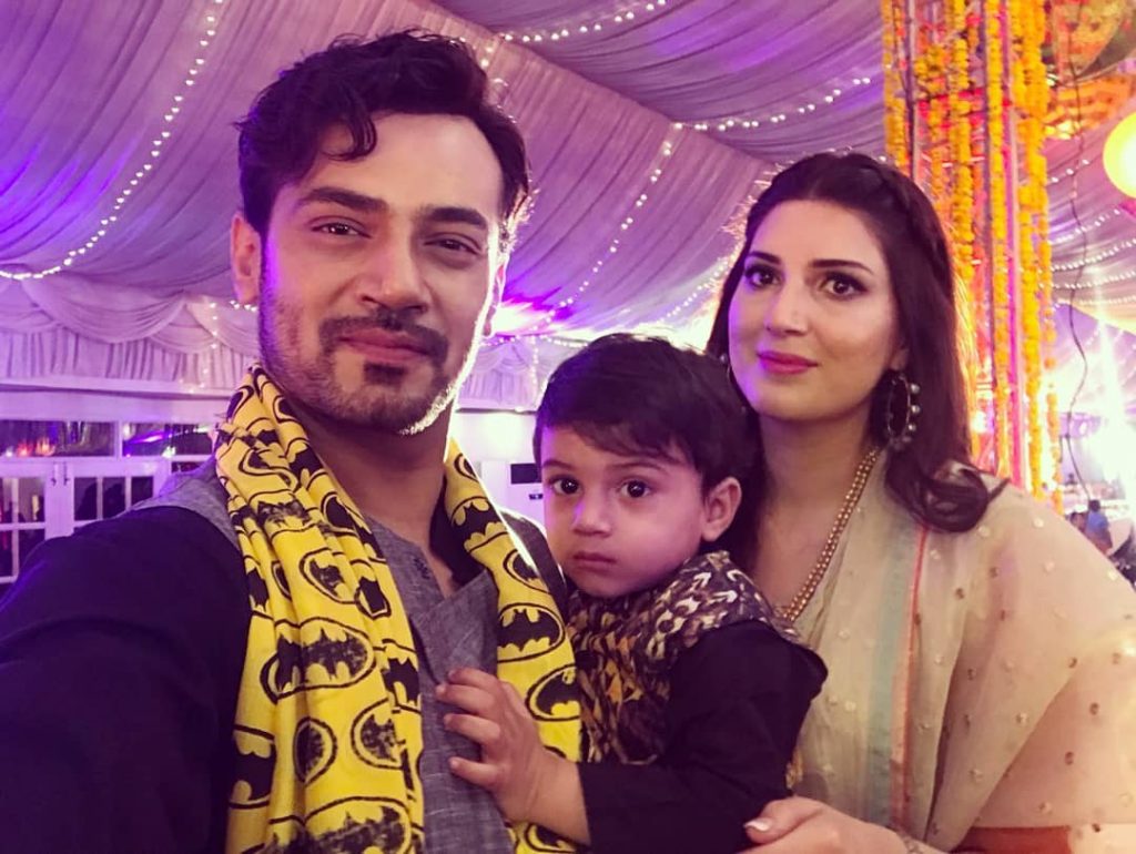 Latest Pictures of Zahid Ahmed With His Wife