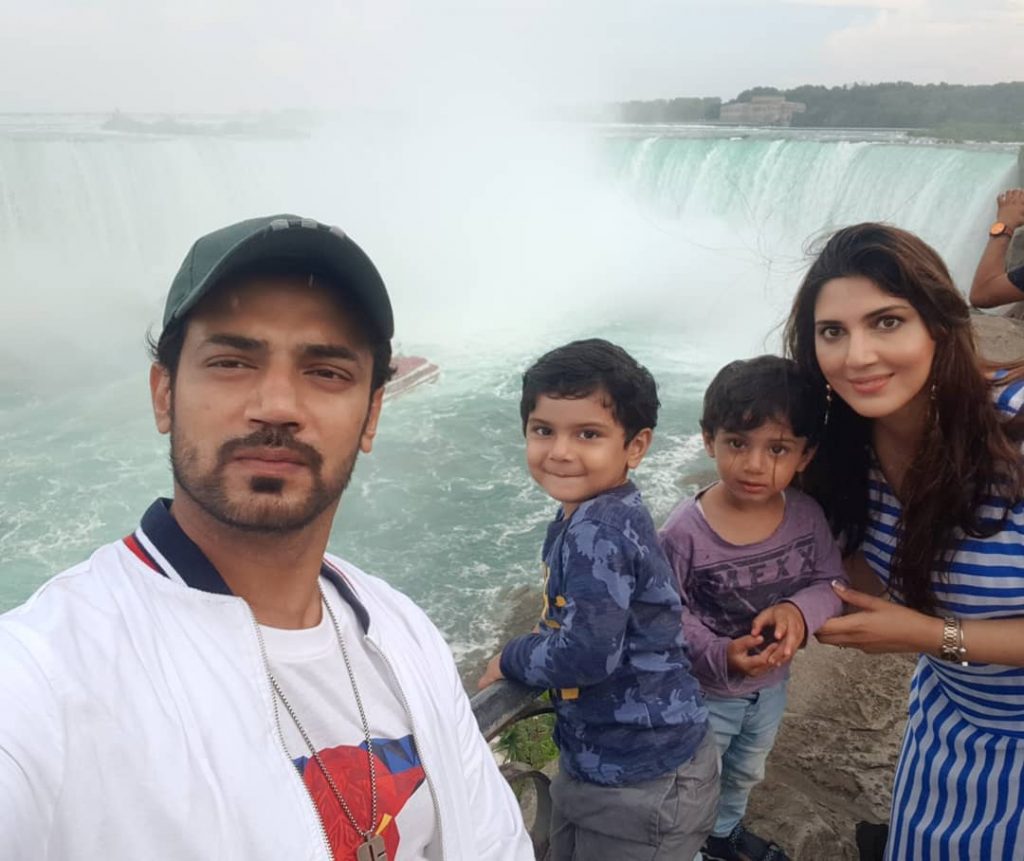 Latest Pictures of Zahid Ahmed With His Wife