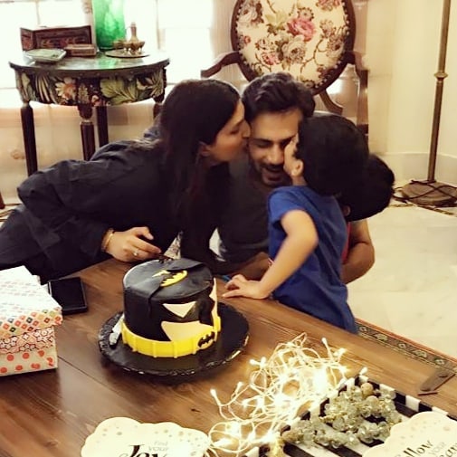 Latest Pictures of Zahid Ahmed With His Wife