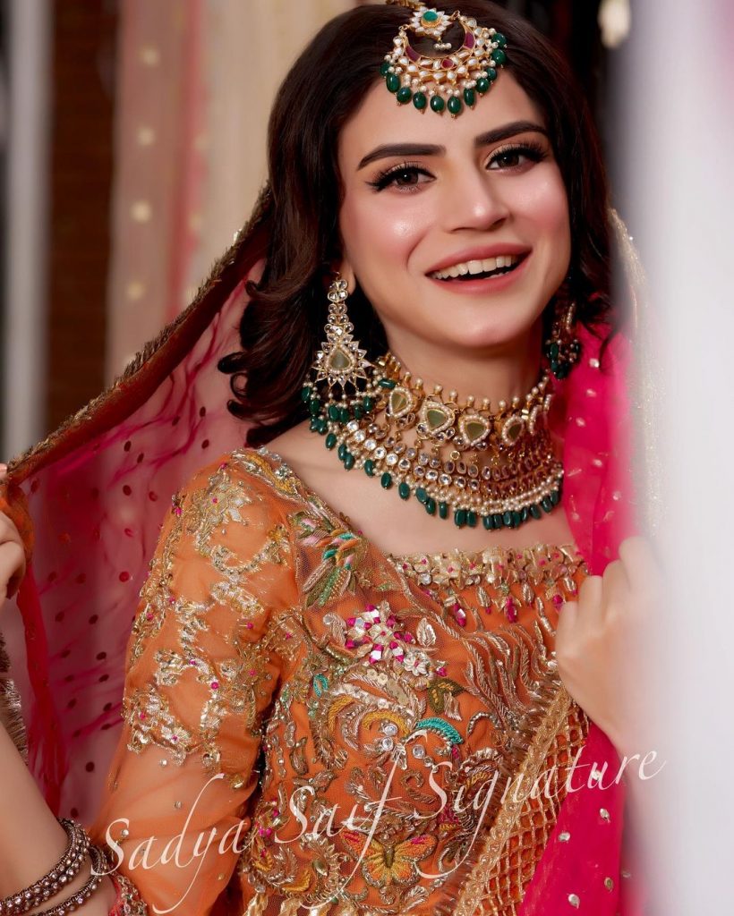 Latest Bridal Shoot Featuring The Stunner Zubab Rana