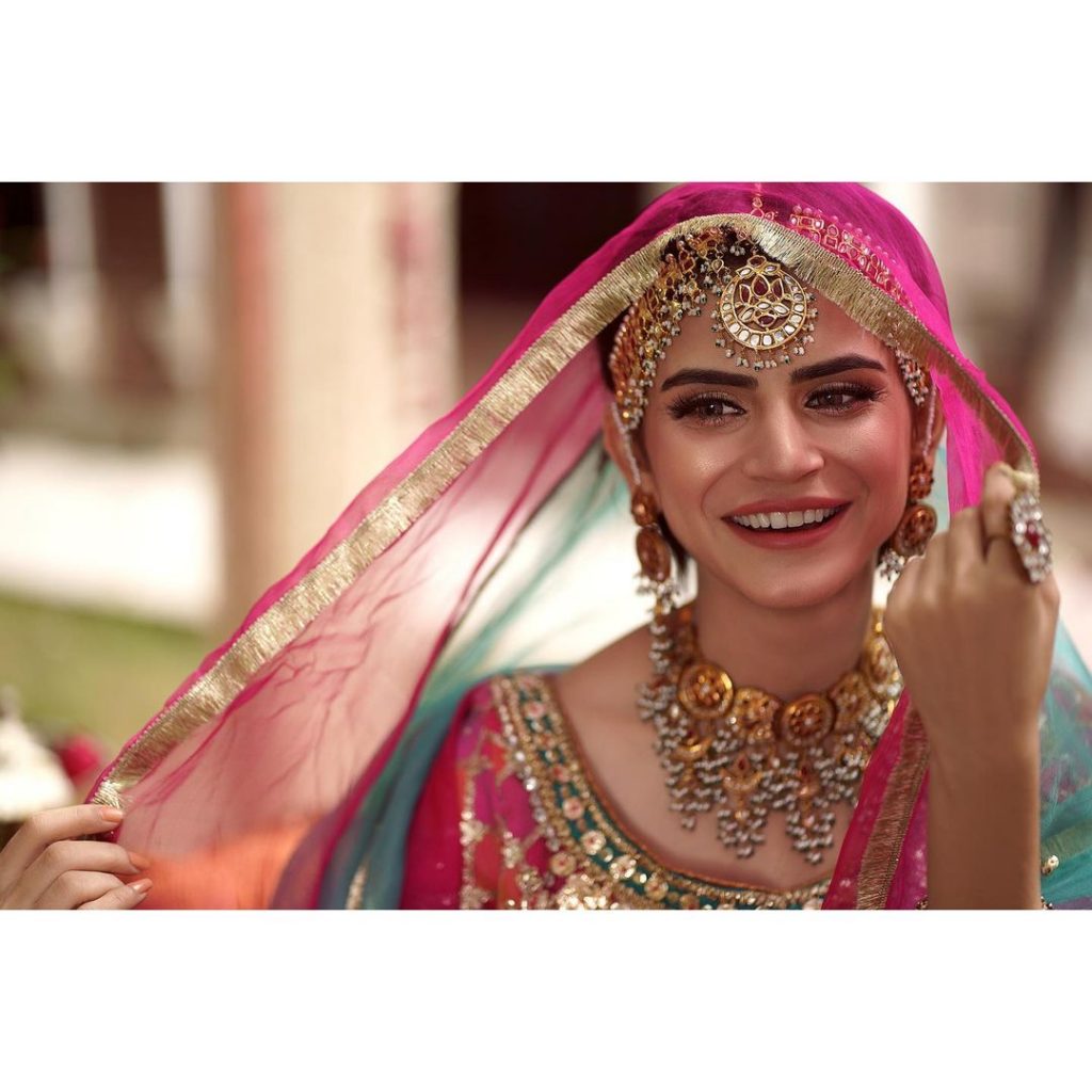 Latest Bridal Shoot Featuring The Stunner Zubab Rana