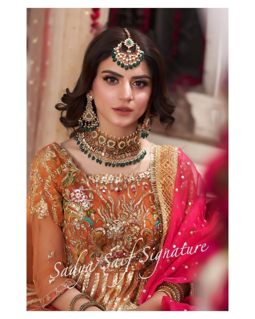 Latest Bridal Shoot Featuring The Stunner Zubab Rana