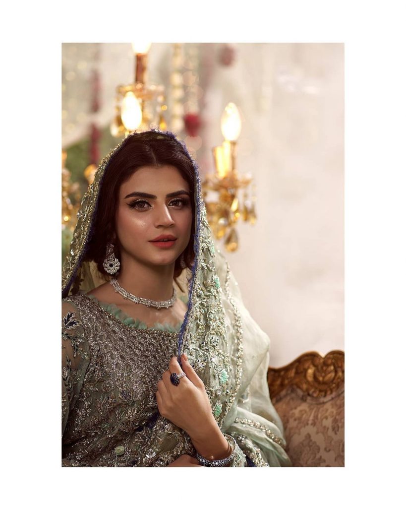 Latest Bridal Shoot Featuring The Stunner Zubab Rana