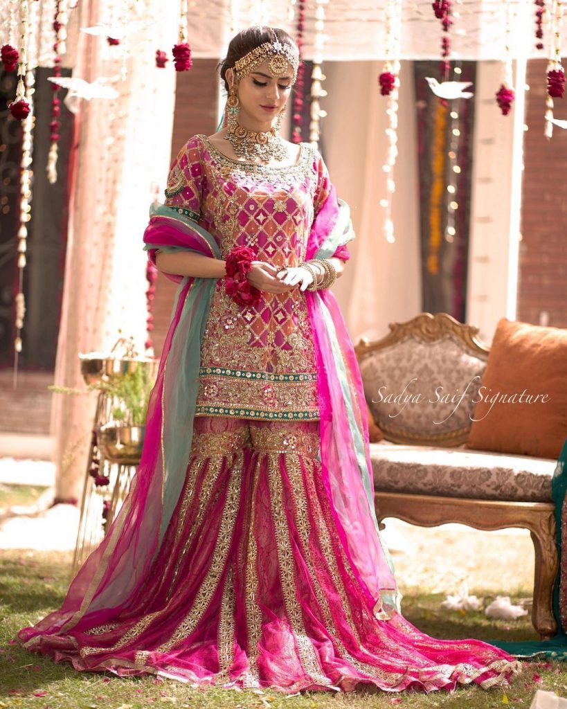 Latest Bridal Shoot Featuring The Stunner Zubab Rana