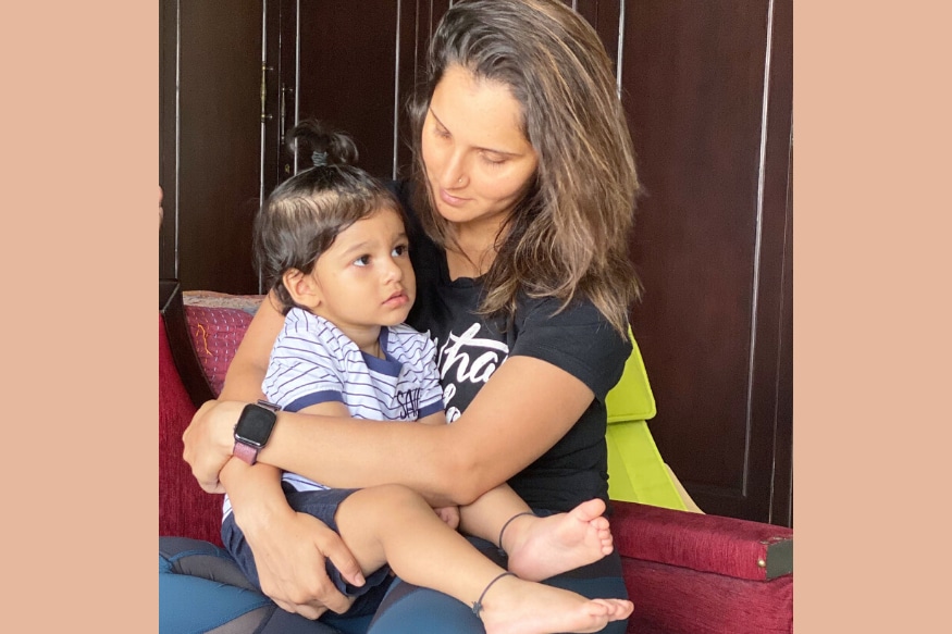 Sania Mirza Shares Picture Of Son in Helmet