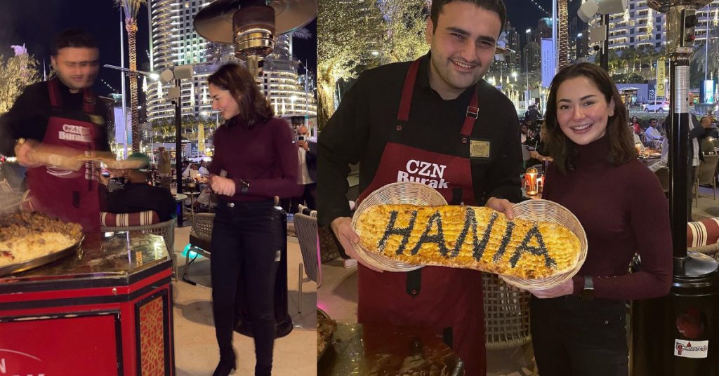 Hania Aamir Meets Famous Turkish Chef CZN Burak