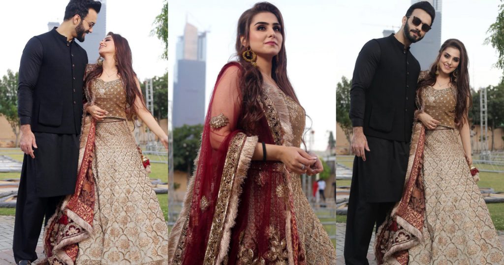 New Pictures of Komal Baig with her Husband