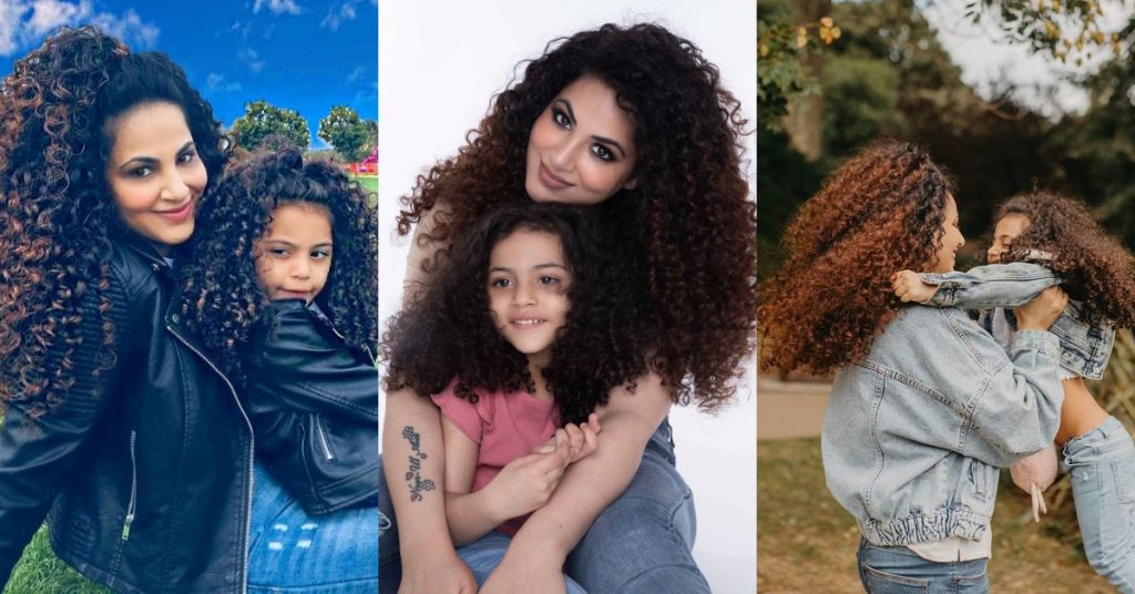 Curl Queen Annie Khalid And Her Daughter, Cutest Duo Ever