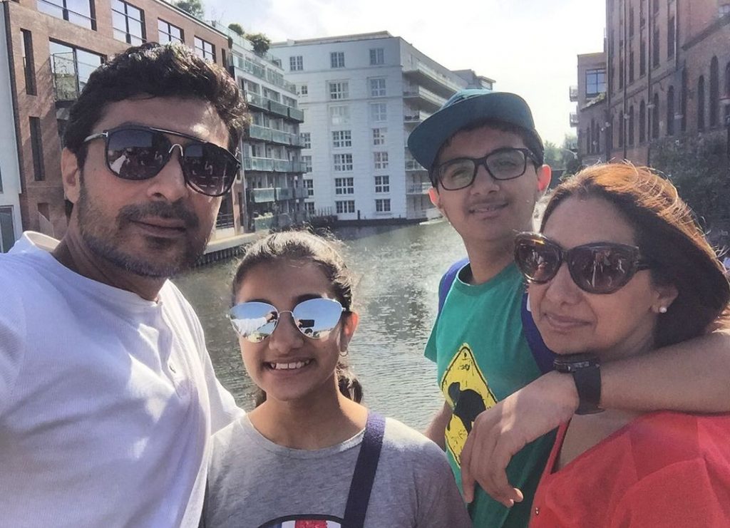 Actor Aly Khan Family Pictures