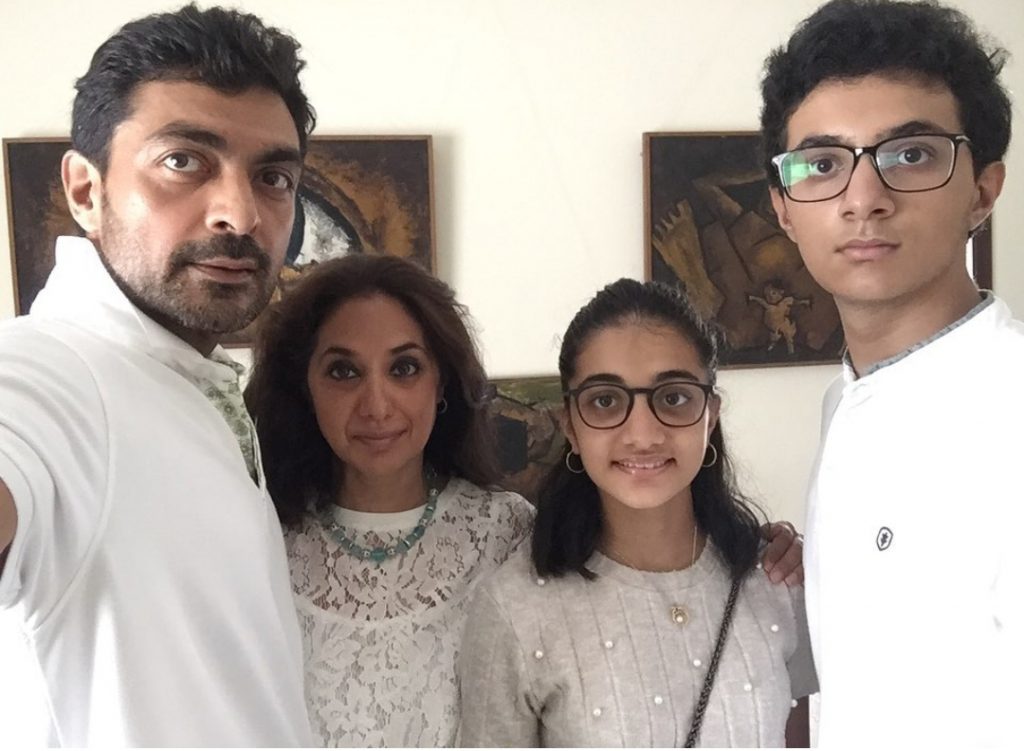 Actor Aly Khan Family Pictures