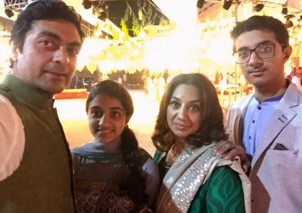 Actor Aly Khan Family Pictures