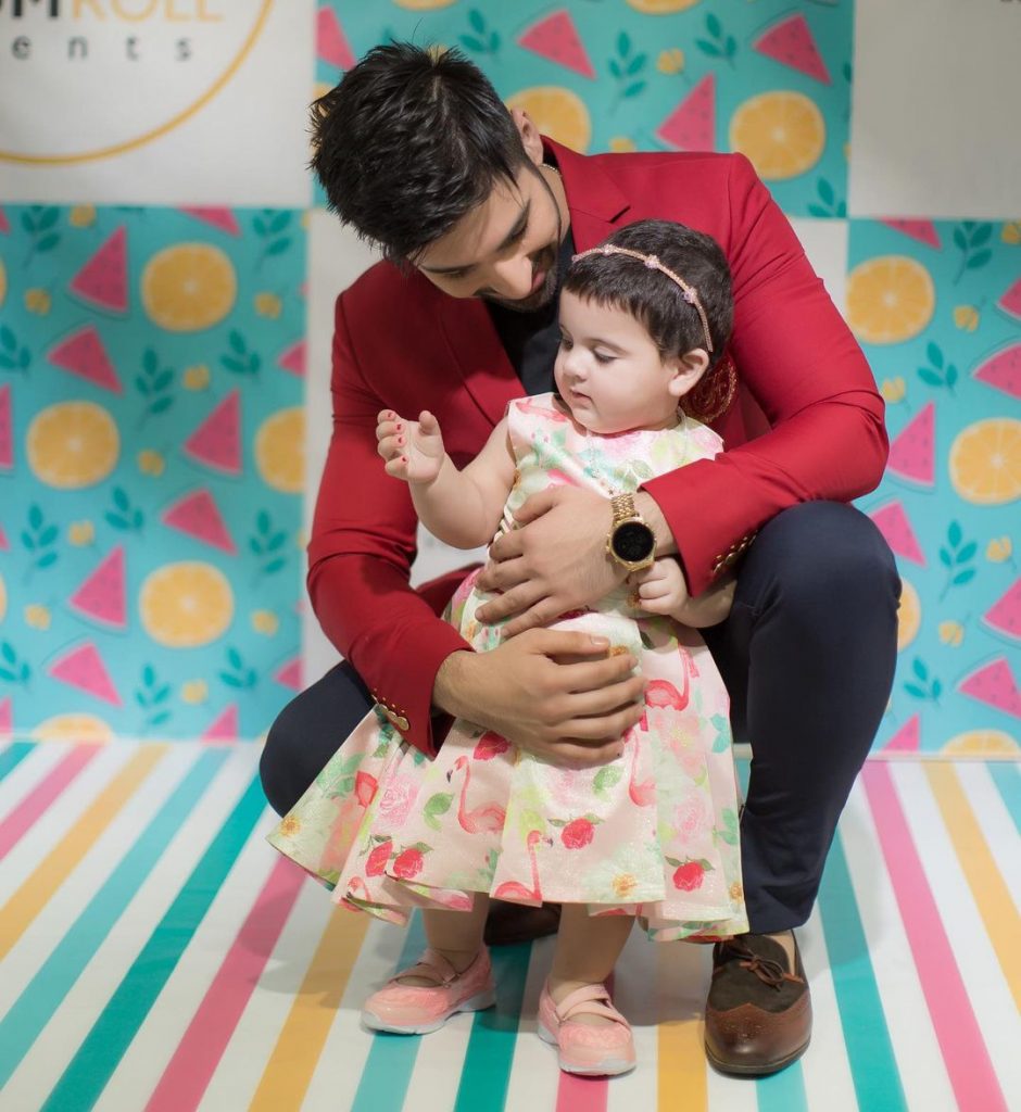 Muneeb Butt Shares Adorable Pictures With Amal Muneeb