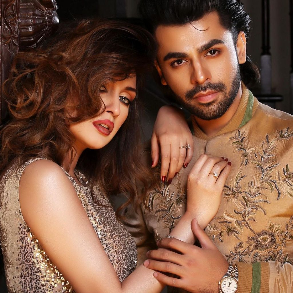 Iman Ali And Farhan Saeed Pair Up For A Shoot