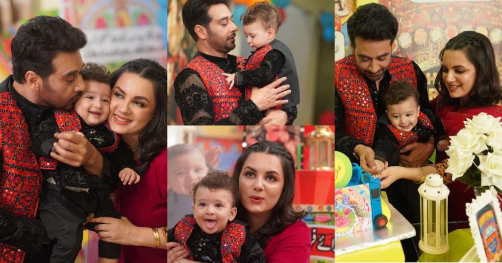 Faysal Qureshi Celebrates 1st Birthday Of His Son