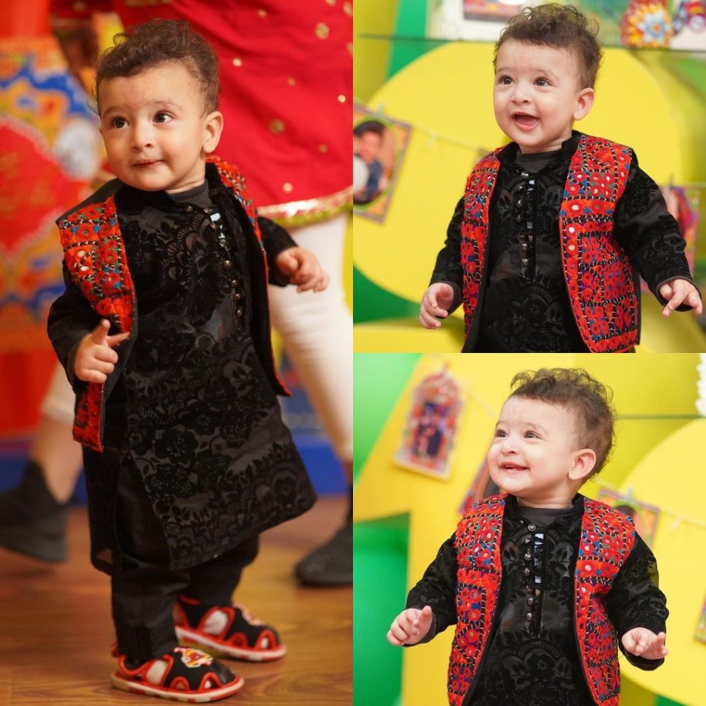 Faysal Qureshi Celebrates 1st Birthday Of His Son