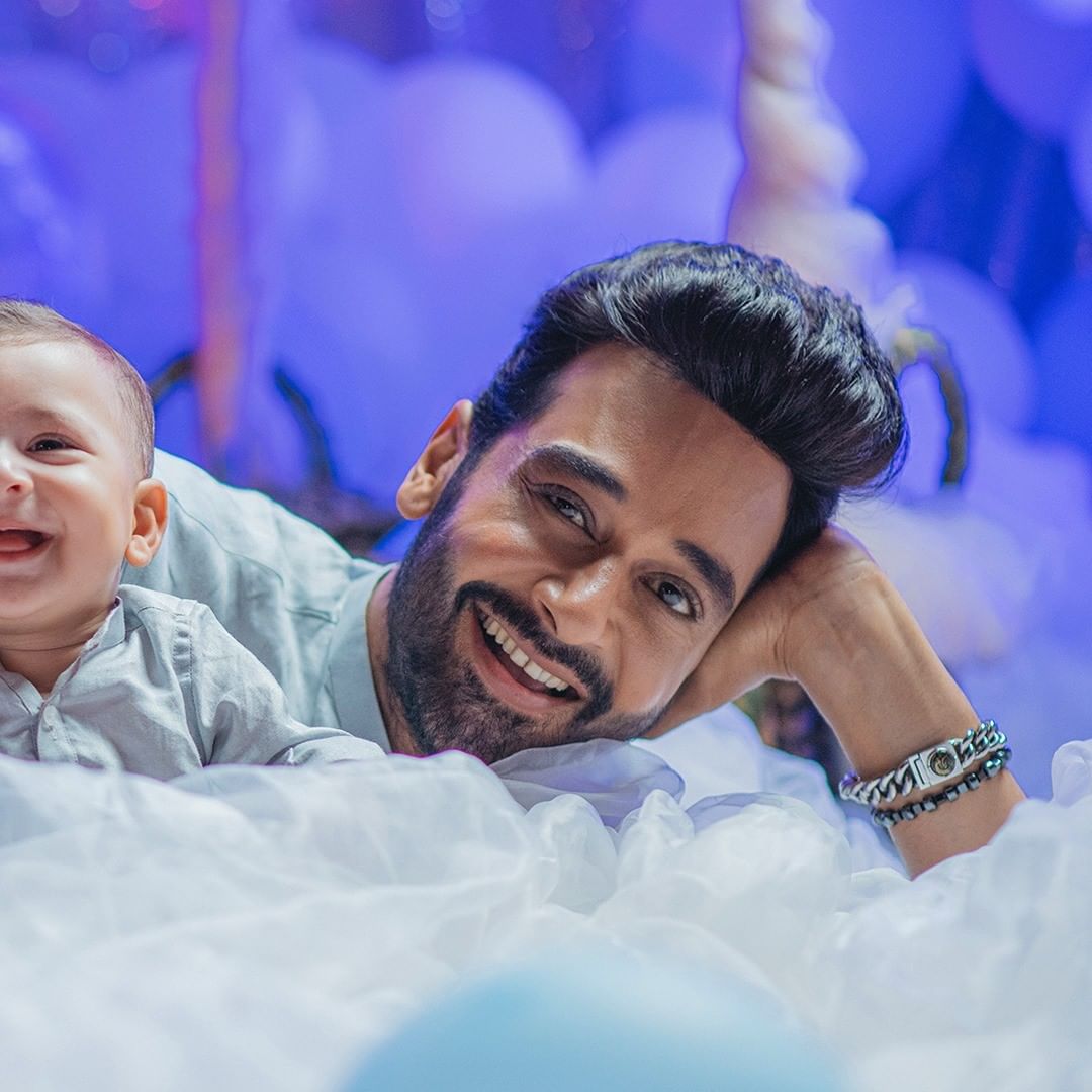 Faysal Qureshi Son Farman Qureshi Pre Birthday Pictures