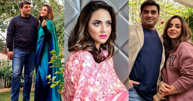 Nadia Khan with her Husband – Beautiful Latest Pictures